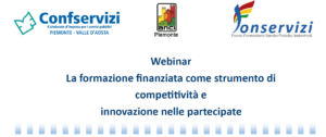 Webinar “La formazione finanziata come strumento di competitività e innovazione nelle partecipate” – 24 settembre 2020