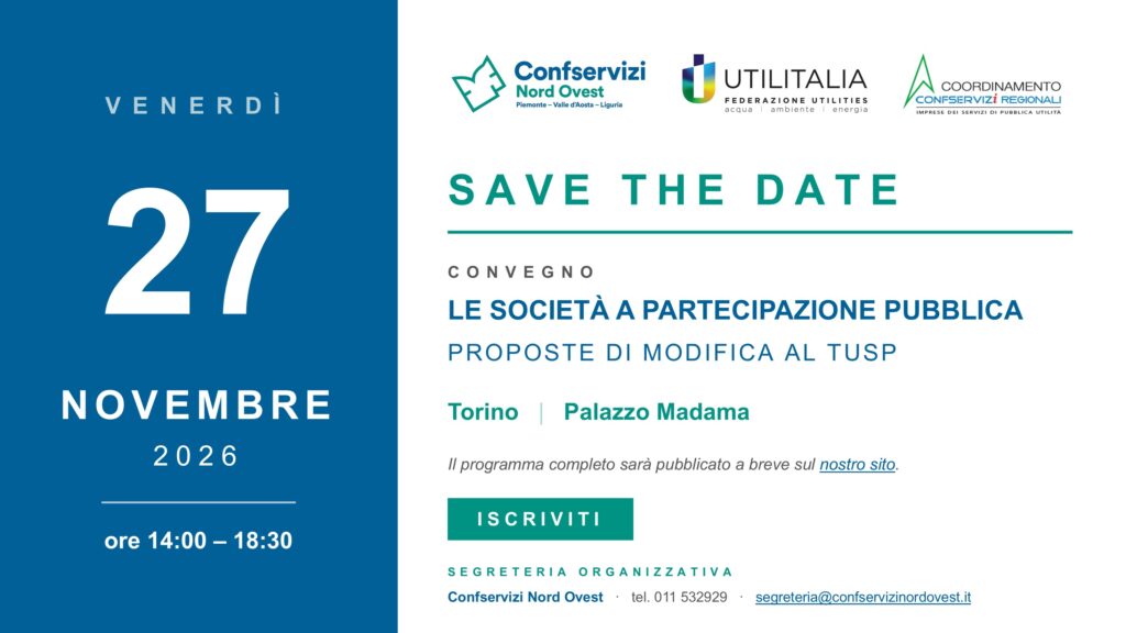 LE SOCIETÀ A PARTECIPAZIONE PUBBLICA – PROPOSTE DI MODIFICA AL TUSP